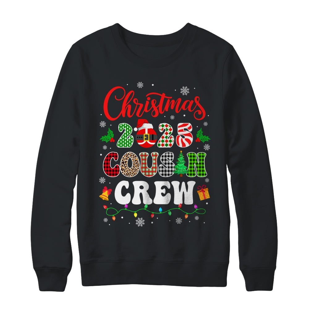 Cousin Crew Christmas 2025 Xmas Family Matching Together Shirt & Sweatshirt | siriusteestore