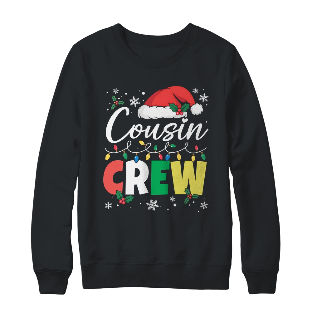 Cousin Crew Christmas Family Matching Boys Girls Kids Shirt & Sweatshirt | siriusteestore