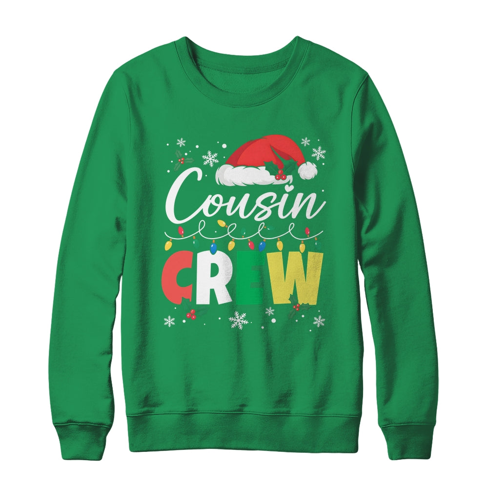 Cousin Crew Christmas Family Matching Boys Girls Kids Shirt & Sweatshirt | siriusteestore