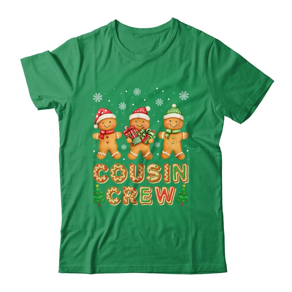 Cousin Crew Christmas Kids Cousins Gingerbread Man Family Shirt & Sweatshirt | siriusteestore