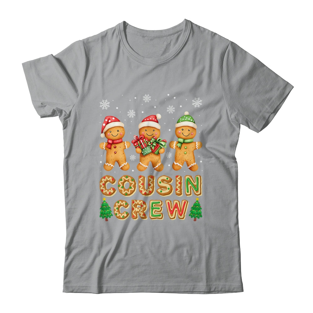 Cousin Crew Christmas Kids Cousins Gingerbread Man Family Shirt & Sweatshirt | siriusteestore