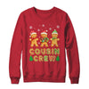 Cousin Crew Christmas Kids Cousins Gingerbread Man Family Shirt & Sweatshirt | siriusteestore