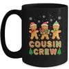 Cousin Crew Christmas Kids Cousins Gingerbread Man Family Mug | siriusteestore
