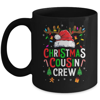 Cousin Crew Christmas Santa Squad Reindeer Party Boys Girls Mug | siriusteestore