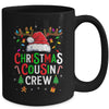 Cousin Crew Christmas Santa Squad Reindeer Party Boys Girls Mug | siriusteestore