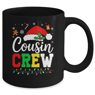 Cousin Crew Christmas Xmas Lights Family Matching Men Women Mug | siriusteestore