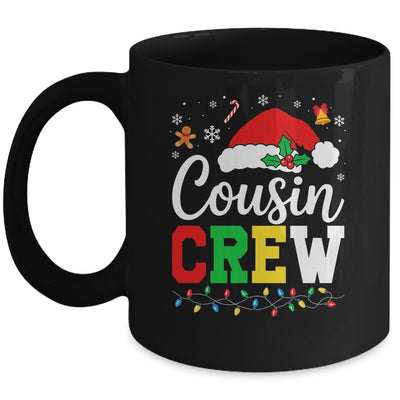 Cousin Crew Christmas Xmas Lights Family Matching Men Women Mug | siriusteestore