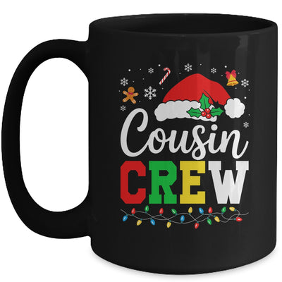 Cousin Crew Christmas Xmas Lights Family Matching Men Women Mug | siriusteestore