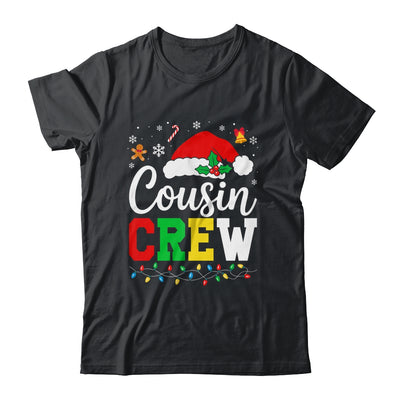 Cousin Crew Christmas Xmas Lights Family Matching Men Women Shirt & Sweatshirt | siriusteestore