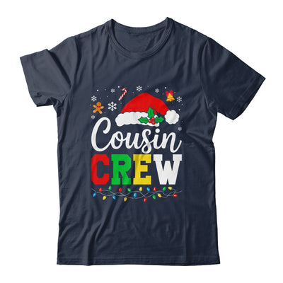 Cousin Crew Christmas Xmas Lights Family Matching Men Women Shirt & Sweatshirt | siriusteestore