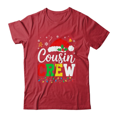 Cousin Crew Christmas Xmas Lights Family Matching Men Women Shirt & Sweatshirt | siriusteestore