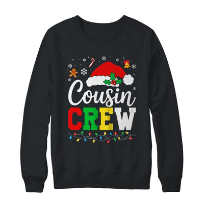 Cousin Crew Christmas Xmas Lights Family Matching Men Women Shirt & Sweatshirt | siriusteestore