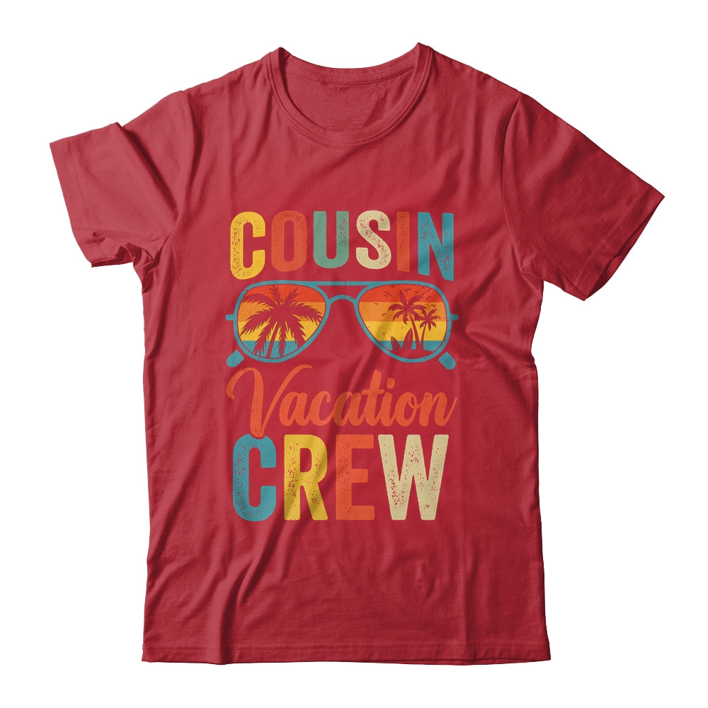 Cousin Crew Family Vacation Summer Sunglasses Beach Vacation Shirt & Tank Top | siriusteestore
