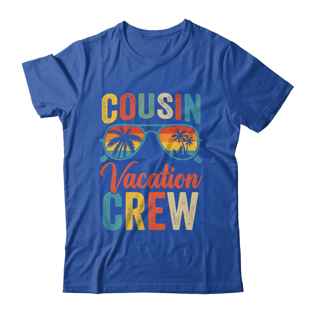 Cousin Crew Family Vacation Summer Sunglasses Beach Vacation Shirt & Tank Top | siriusteestore
