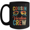 Cousin Crew Family Vacation Summer Sunglasses Beach Vacation Mug | siriusteestore
