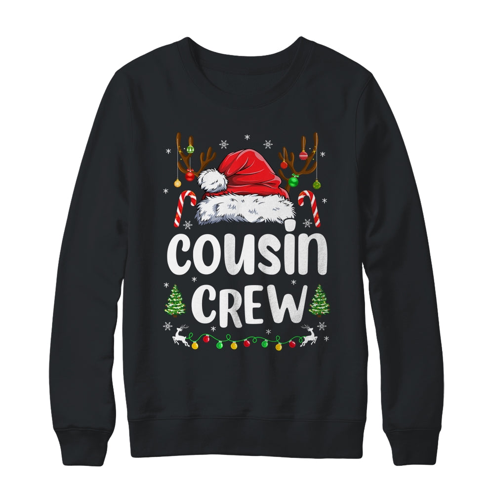 Cousin Crew Funny Matching Family Christmas Gnome Shirt & Sweatshirt | siriusteestore
