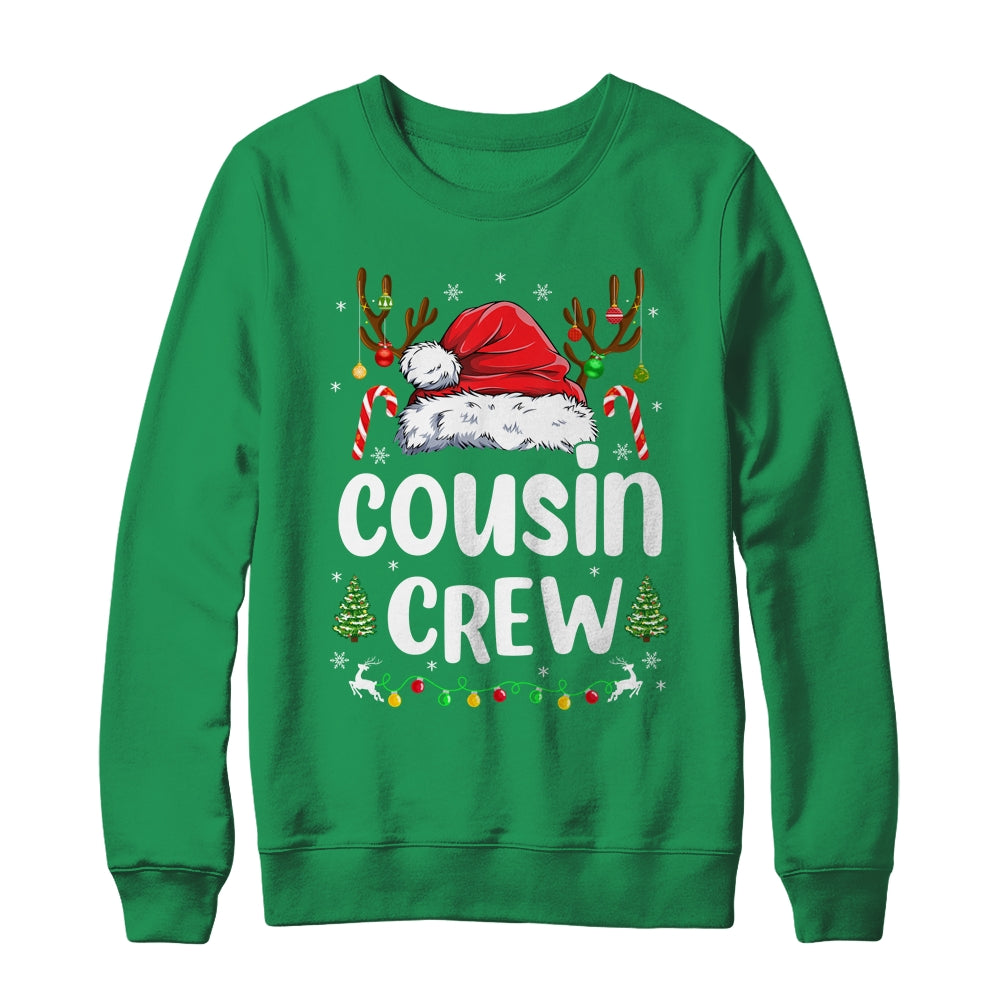 Cousin Crew Funny Matching Family Christmas Gnome Shirt & Sweatshirt | siriusteestore