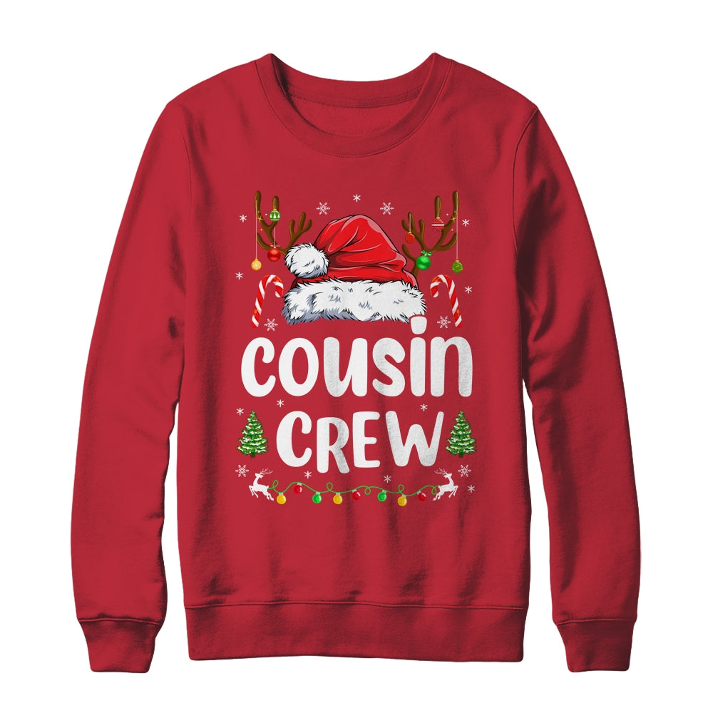 Cousin Crew Funny Matching Family Christmas Gnome Shirt & Sweatshirt | siriusteestore
