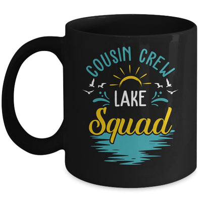 Cousin Crew Lake Squad Funny Family Vacation Lake Trip Mug | siriusteestore
