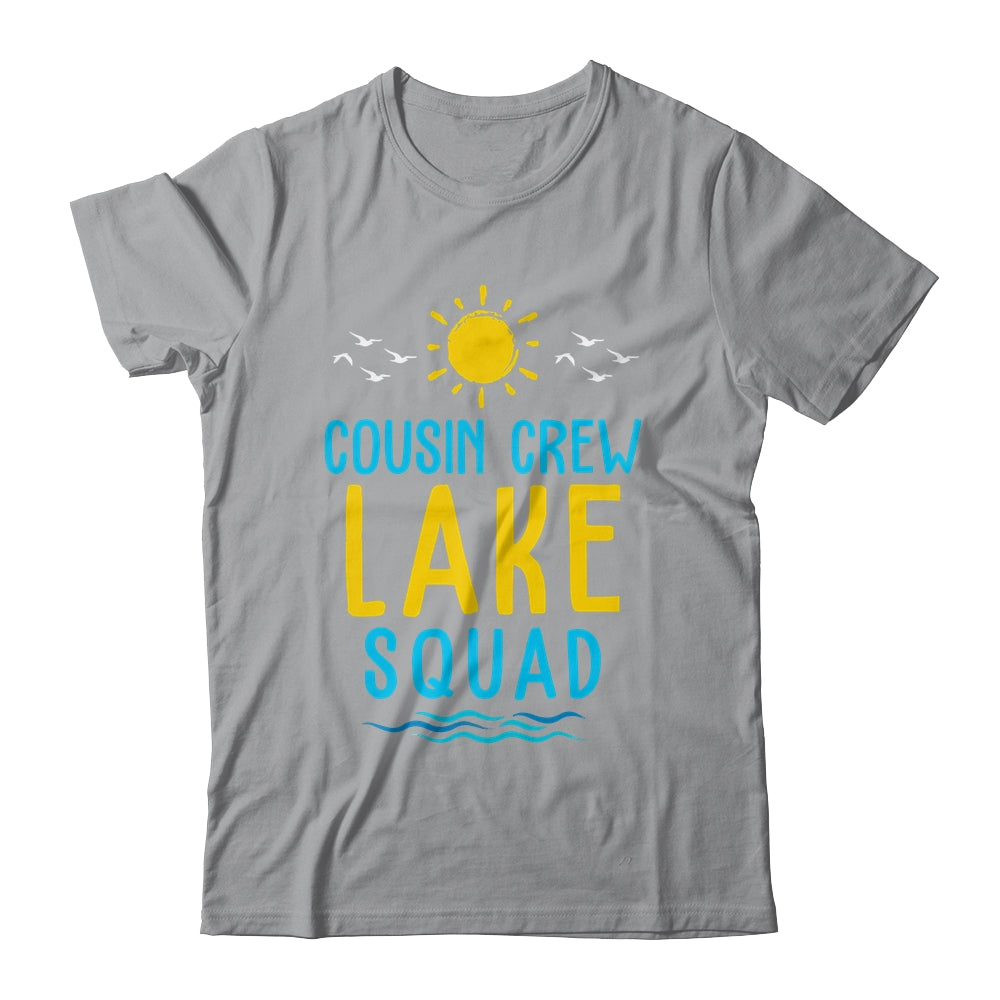 Cousin Crew Lake Squad Summer Vacation  Family Matching Shirt & Tank Top | siriusteestore