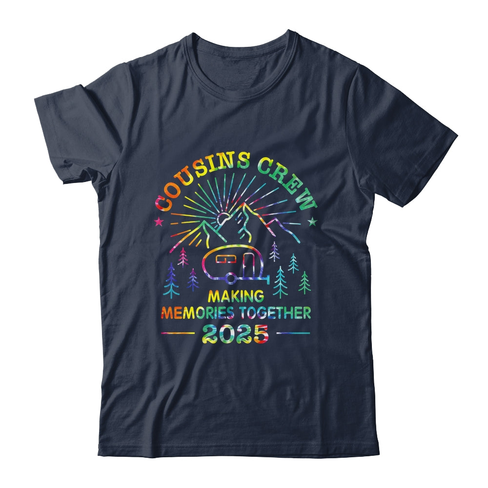 Cousin Crew Making Memories 2025 Family Reunion Trip Camping Shirt & Tank Top | siriusteestore