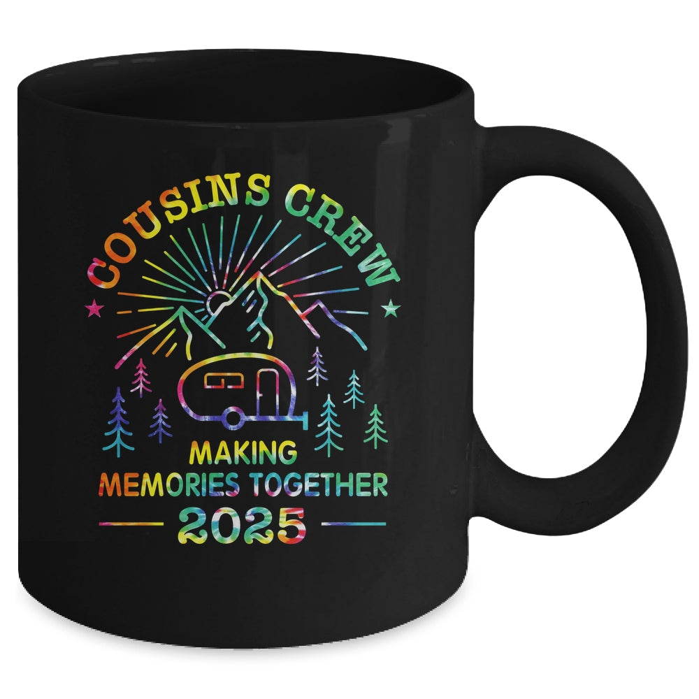 Cousin Crew Making Memories 2025 Family Reunion Trip Camping Mug | siriusteestore
