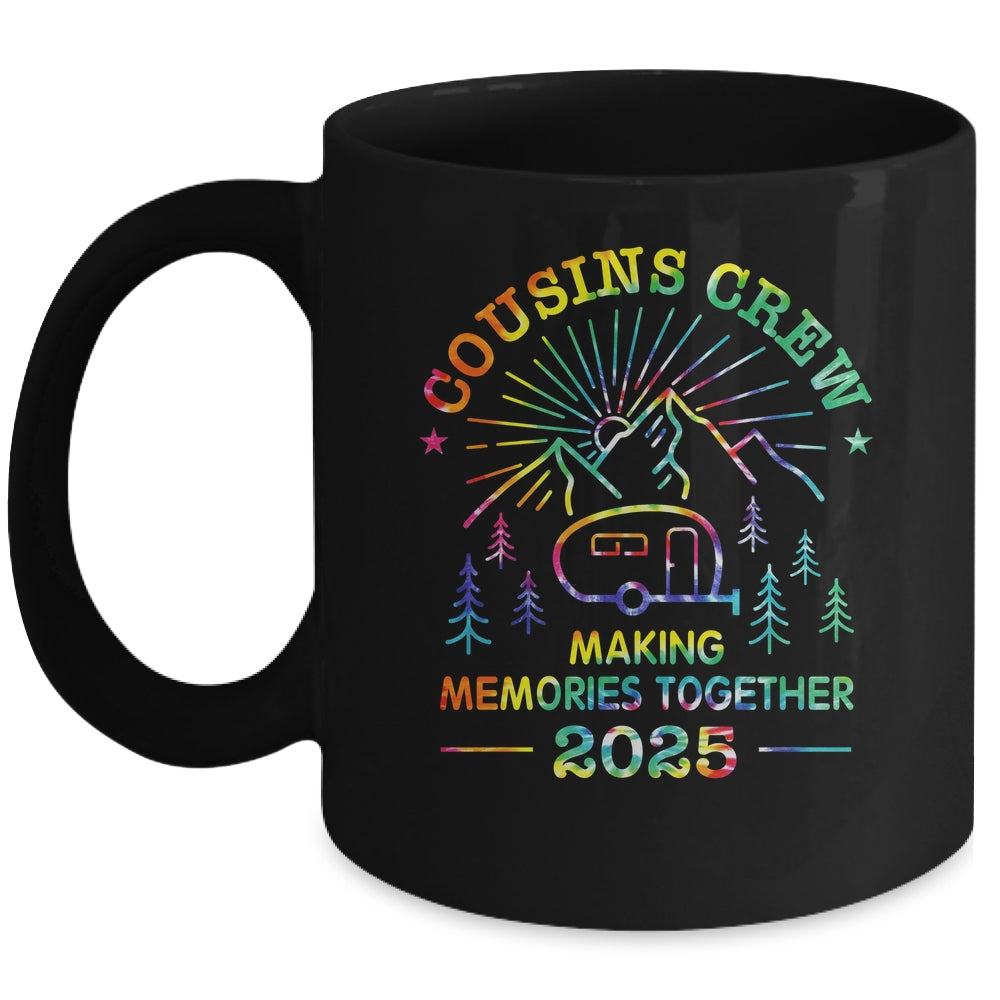 Cousin Crew Making Memories 2025 Family Reunion Trip Camping Mug | siriusteestore