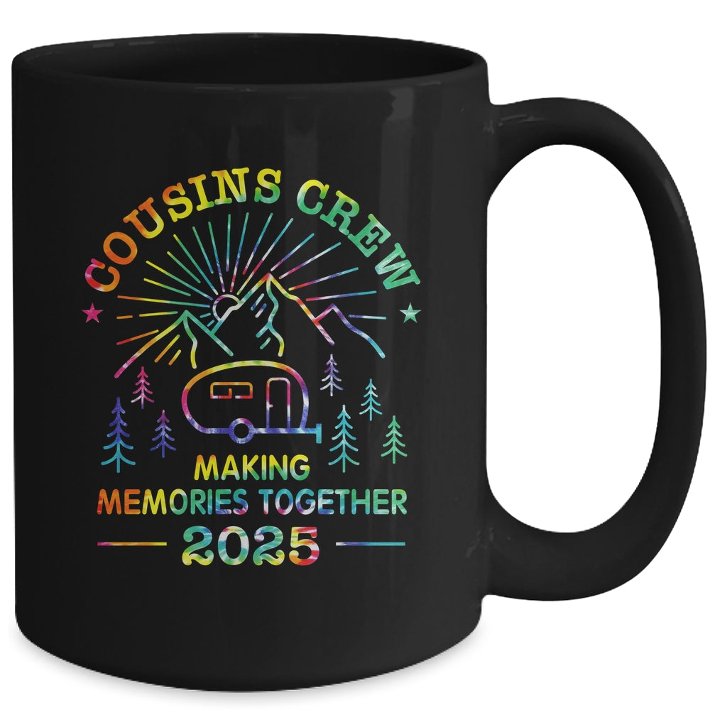 Cousin Crew Making Memories 2025 Family Reunion Trip Camping Mug | siriusteestore