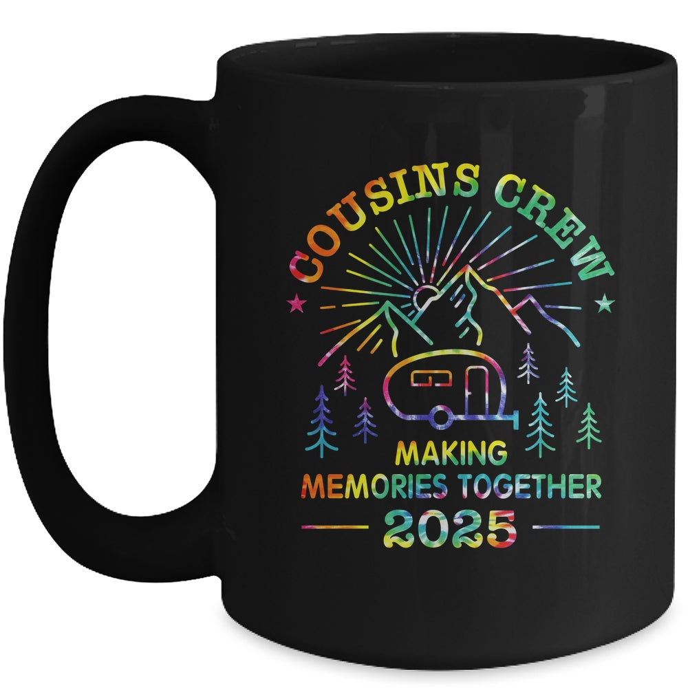 Cousin Crew Making Memories 2025 Family Reunion Trip Camping Mug | siriusteestore