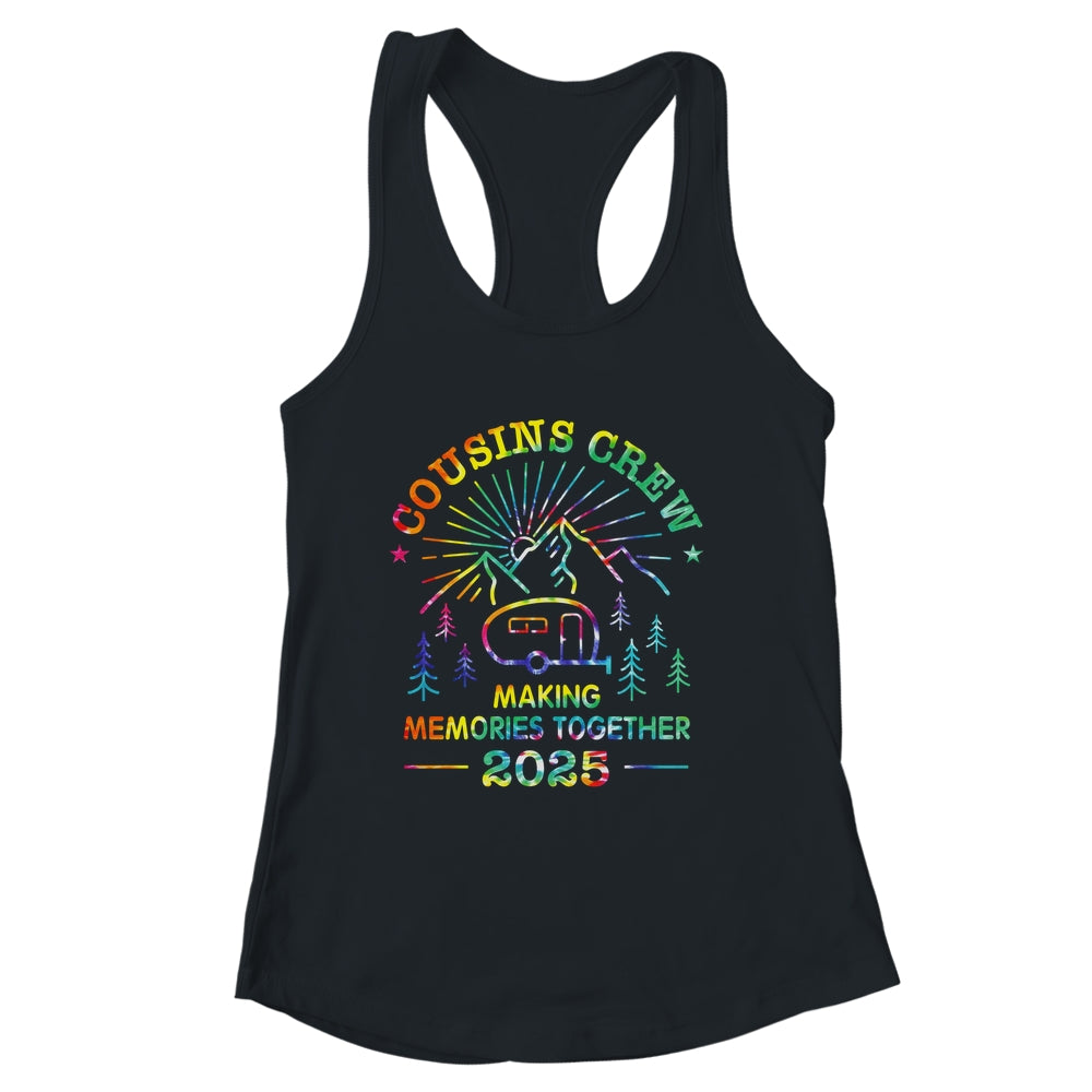 Cousin Crew Making Memories 2025 Family Reunion Trip Camping Shirt & Tank Top | siriusteestore