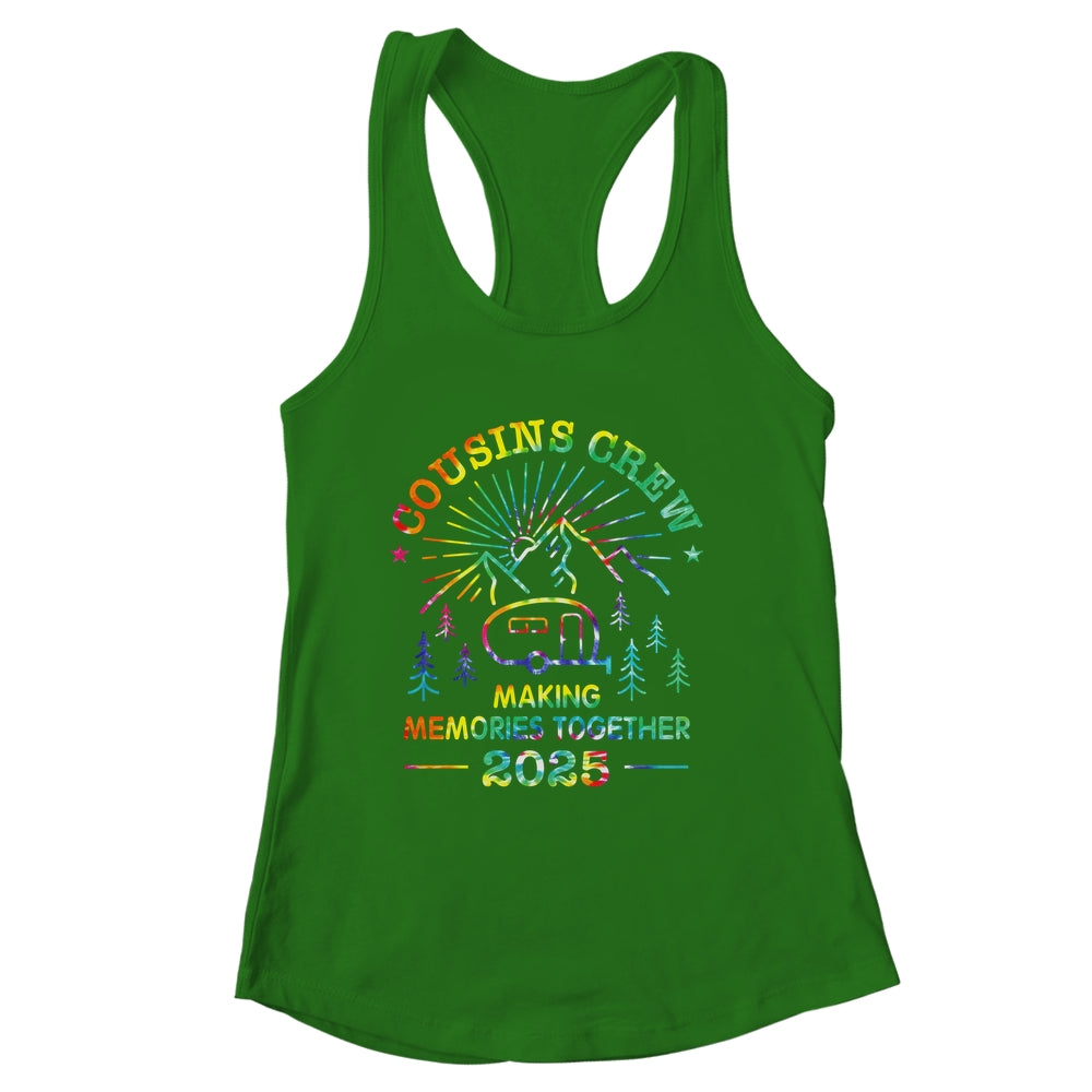 Cousin Crew Making Memories 2025 Family Reunion Trip Camping Shirt & Tank Top | siriusteestore