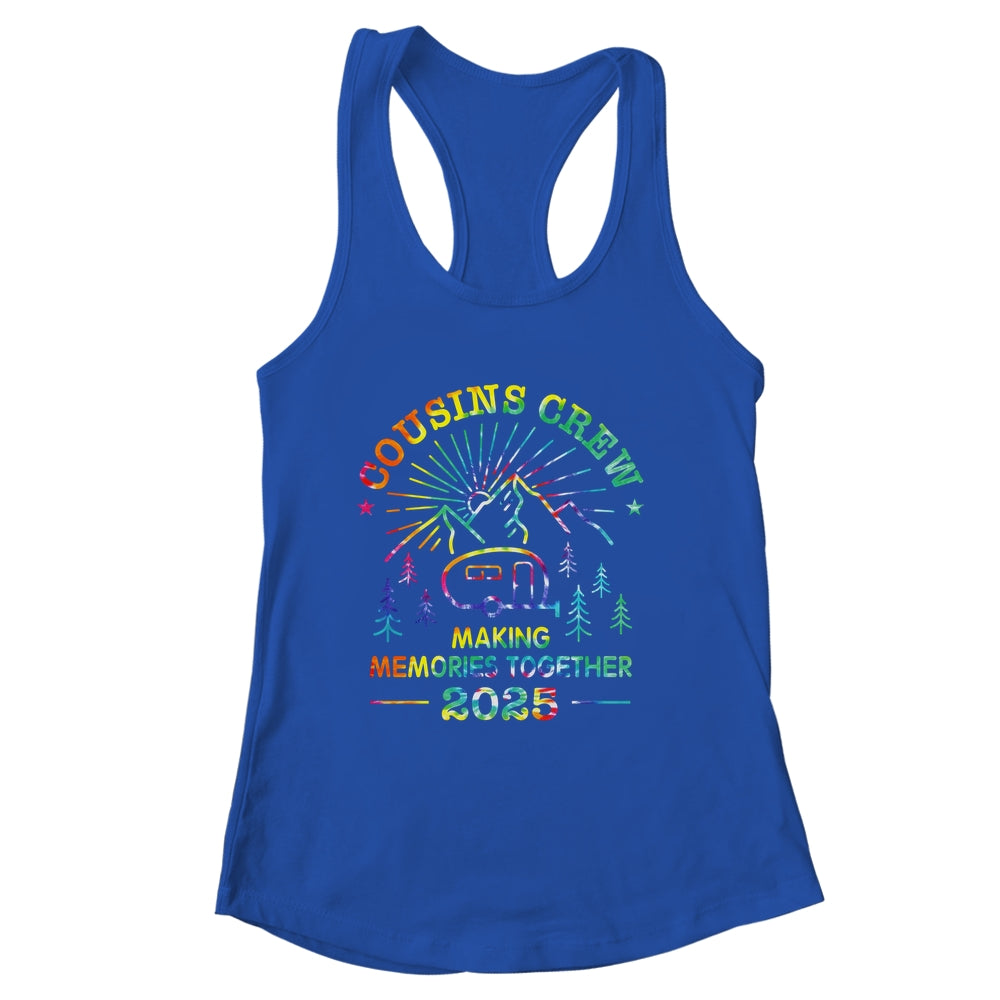 Cousin Crew Making Memories 2025 Family Reunion Trip Camping Shirt & Tank Top | siriusteestore