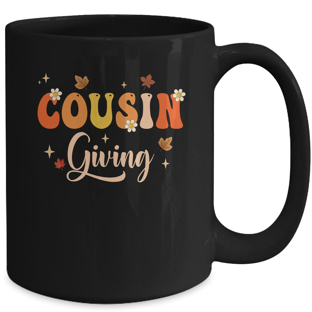 Cousin Crew Thanksgiving Family Matching Turkey Day Fall Mug | siriusteestore