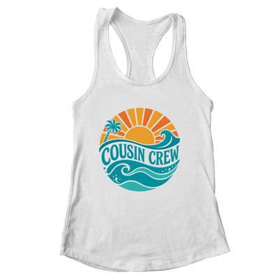 Cousin Crew Vintage Sunset Ocean Wave Cruising Summer Trip Shirt & Tank Top | siriusteestore