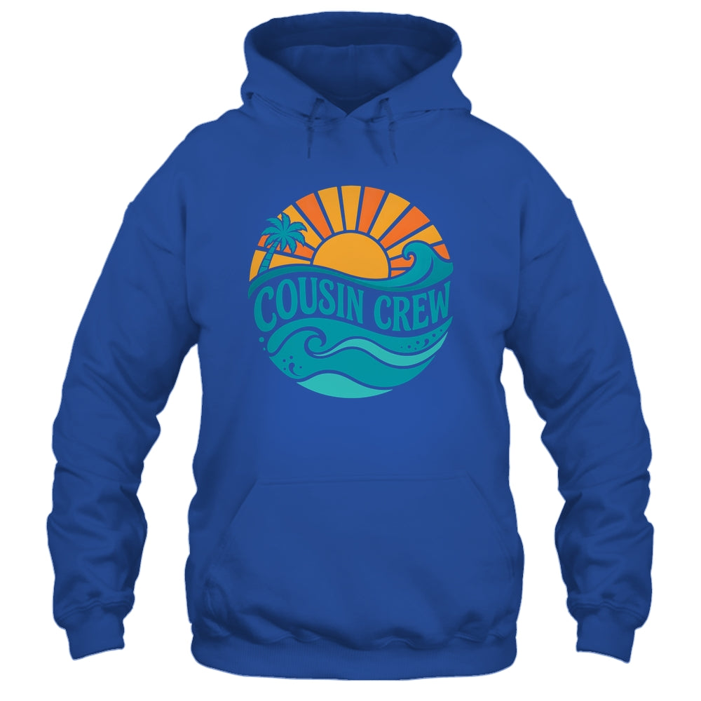 Cousin Crew Vintage Sunset Ocean Wave Cruising Summer Trip Shirt & Tank Top | siriusteestore