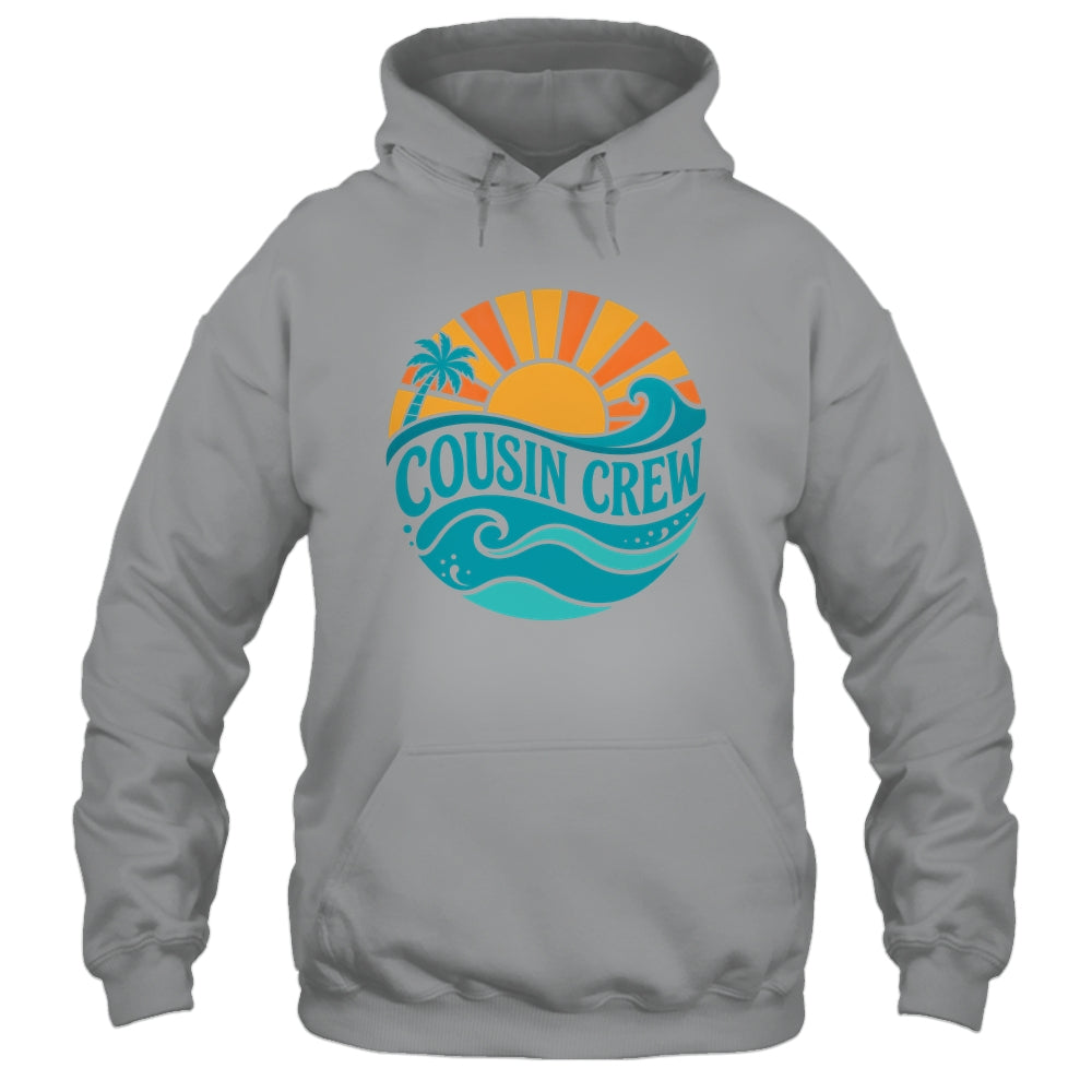 Cousin Crew Vintage Sunset Ocean Wave Cruising Summer Trip Shirt & Tank Top | siriusteestore