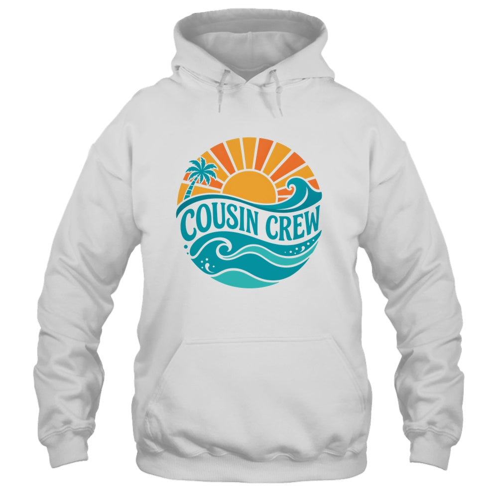 Cousin Crew Vintage Sunset Ocean Wave Cruising Summer Trip Shirt & Tank Top | siriusteestore