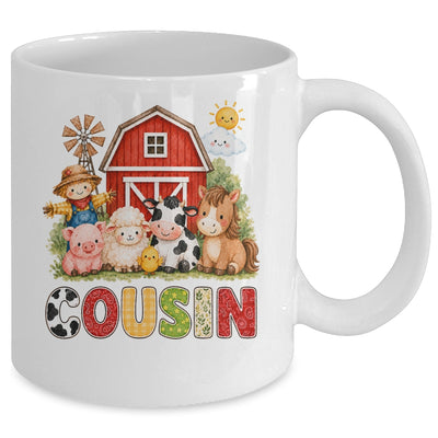 Cousin Farm Cow 1St Birthday Girl Boy Matching Family Mug | siriusteestore