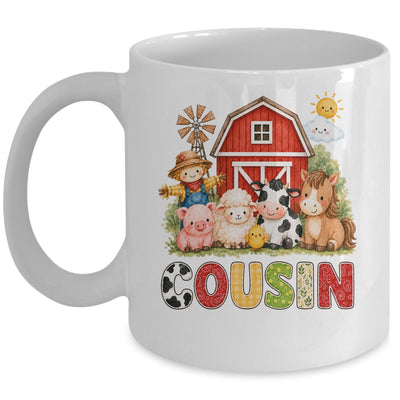 Cousin Farm Cow 1St Birthday Girl Boy Matching Family Mug | siriusteestore