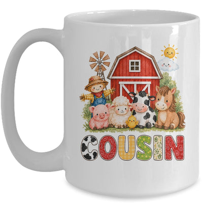 Cousin Farm Cow 1St Birthday Girl Boy Matching Family Mug | siriusteestore