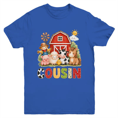Cousin Farm Cow 1St Birthday Girl Boy Matching Family Youth Shirt | siriusteestore