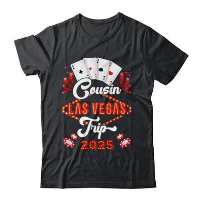 Cousin Las Vegas Trip 2025 Family Squad Vacation Matching Shirt & Tank Top | siriusteestore