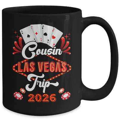 Cousin Las Vegas Trip 2026 Family Squad Vacation Matching Mug | siriusteestore