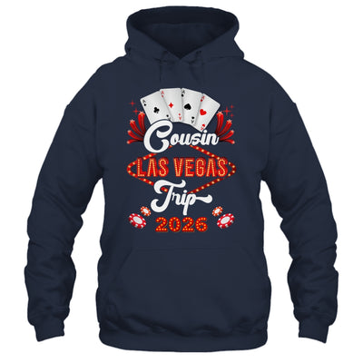 Cousin Las Vegas Trip 2026 Family Squad Vacation Matching Shirt & Tank Top | siriusteestore