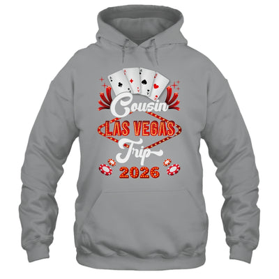 Cousin Las Vegas Trip 2026 Family Squad Vacation Matching Shirt & Tank Top | siriusteestore