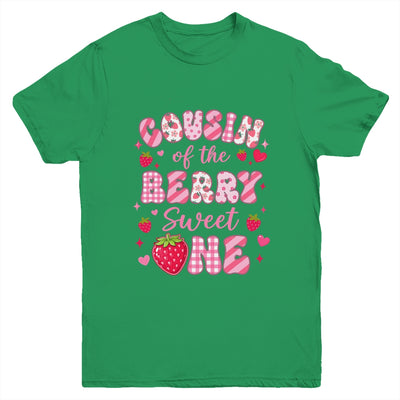 Cousin Of The Berry Sweet One Strawberry First Birthday Youth Shirt | siriusteestore