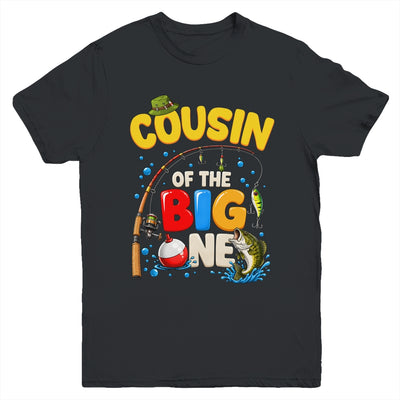 Cousin Of The Big One Fishing Birthday Boy Family Party Youth Shirt | siriusteestore