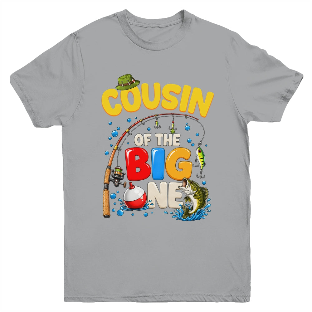 Cousin Of The Big One Fishing Birthday Boy Family Party Youth Shirt | siriusteestore