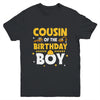Cousin Of The Birthday Boy Construction Worker Family Party Youth Shirt | siriusteestore