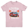 Cousin Of The Birthday Boy Fire Truck Firefighter 1st Party Youth Shirt | siriusteestore